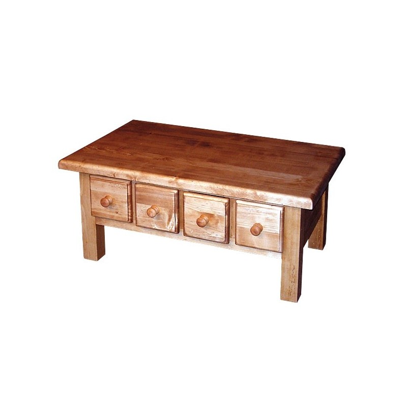 Table basse avec tiroirs Table basse