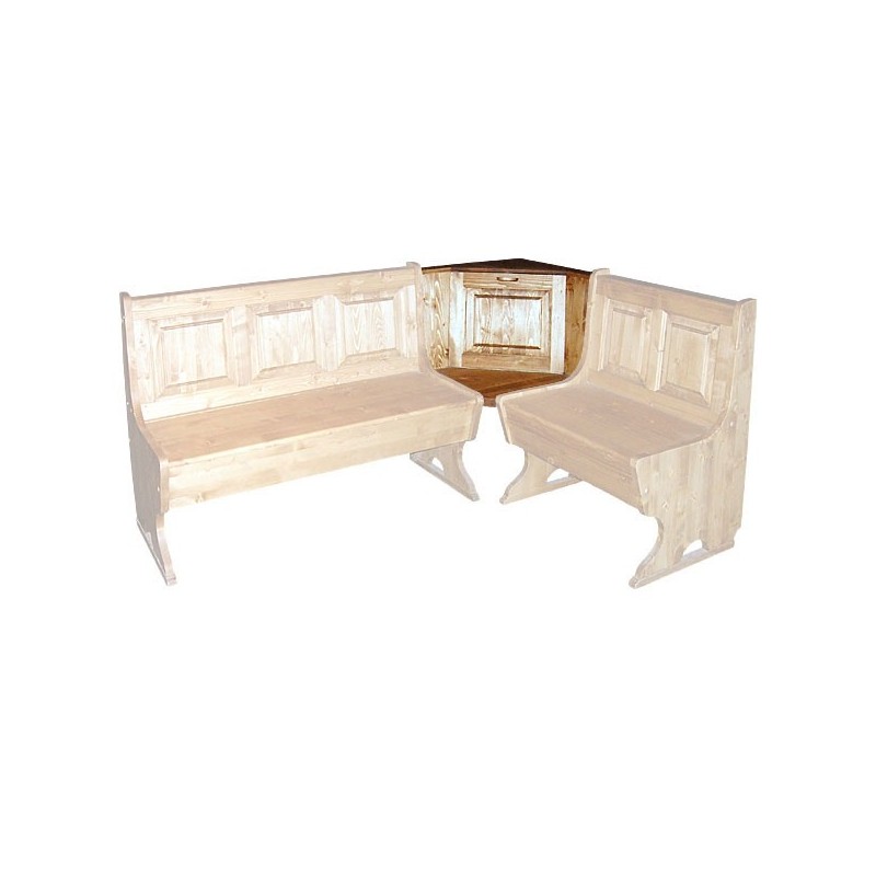 Banc - par élément Elément d'angle banc reversible