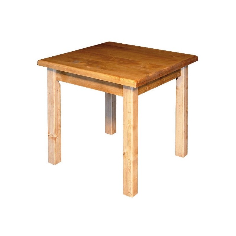 Table carrée 80 x 80 cm