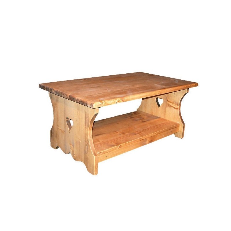 Table basse double plateau grand modèle
