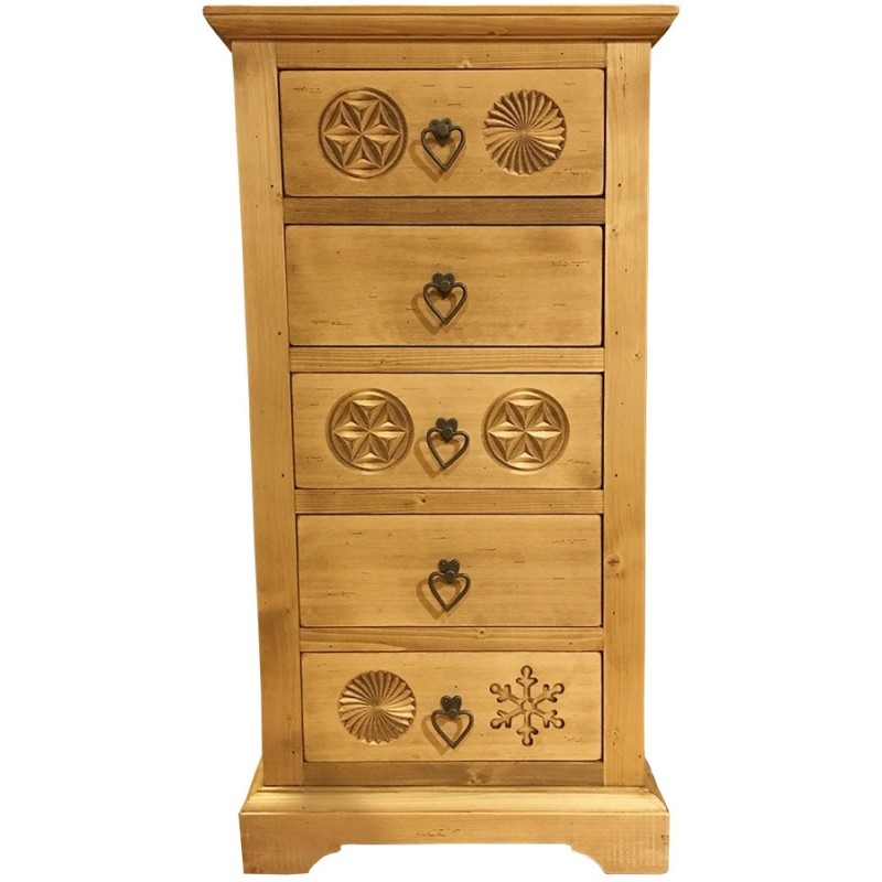 Chiffonnier Tabouret coffre