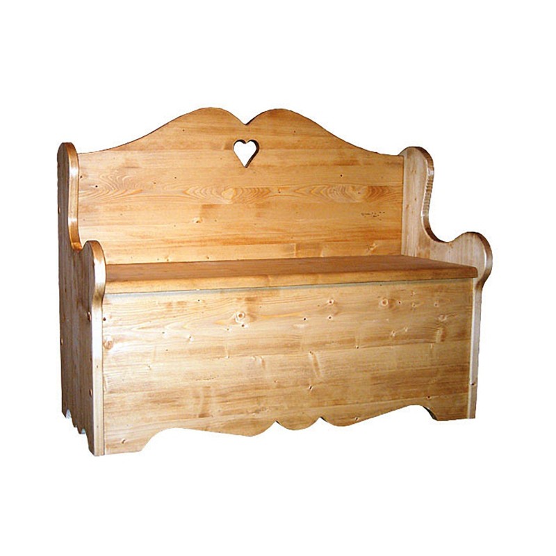 Banquette coffre rustique Banquette coffre