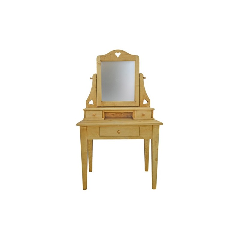 Coiffeuse sapin coiffeuse pin massif
