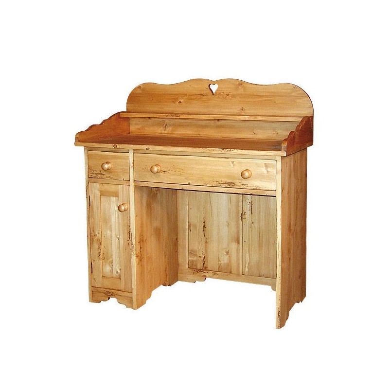 Bureau crédence cœur Bureau